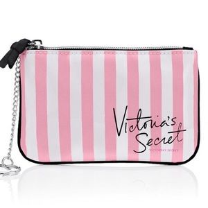 [Victoria’s Secret] stripe pouch